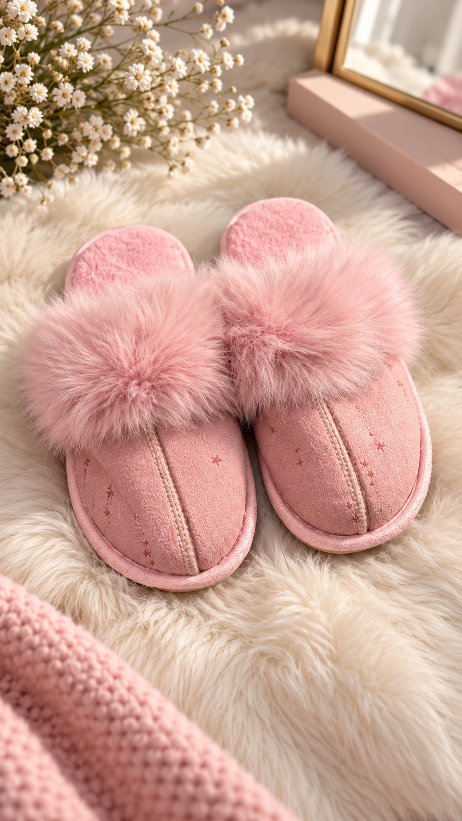 Pantoffels - roze
