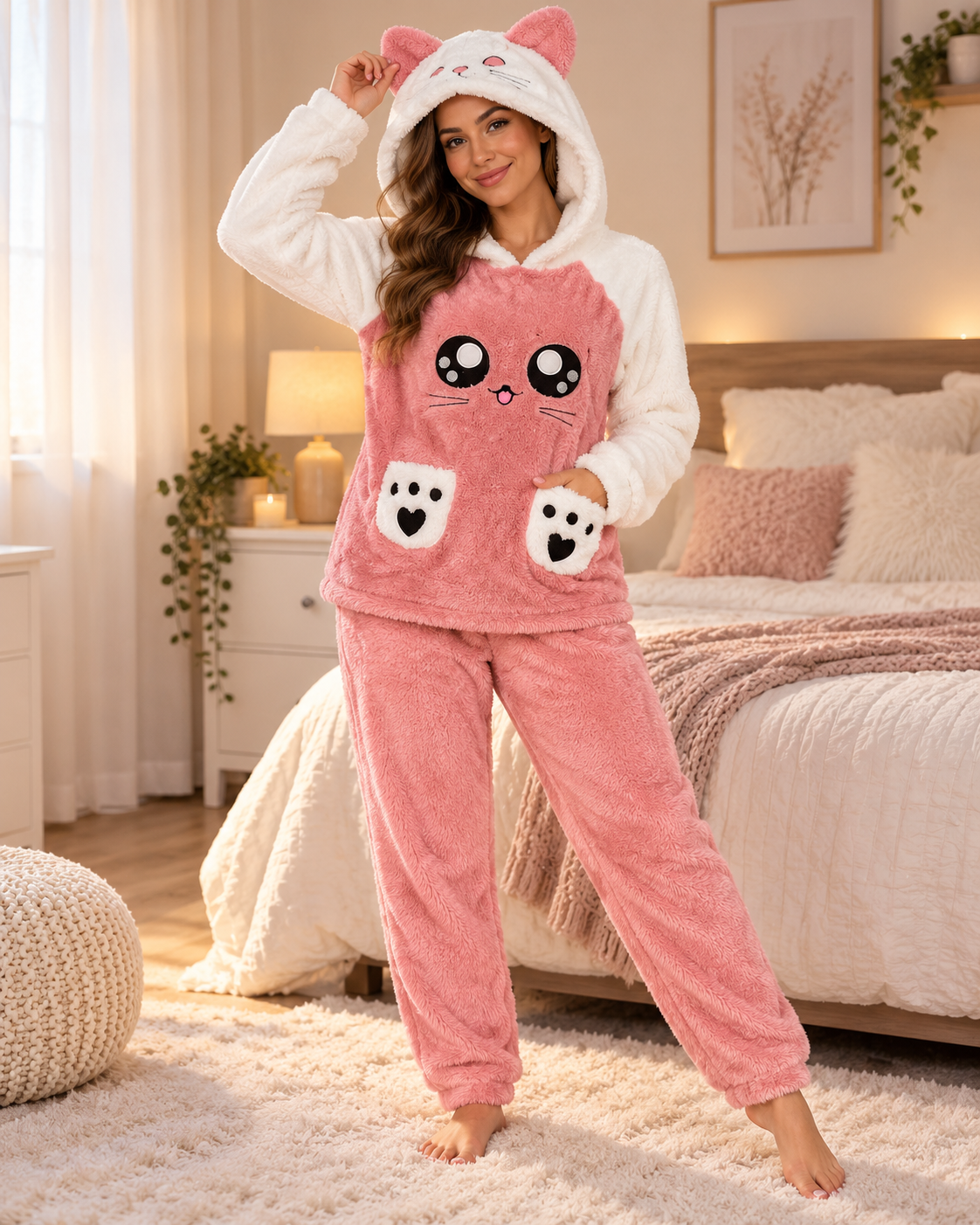 Hamster pyjama - roze
