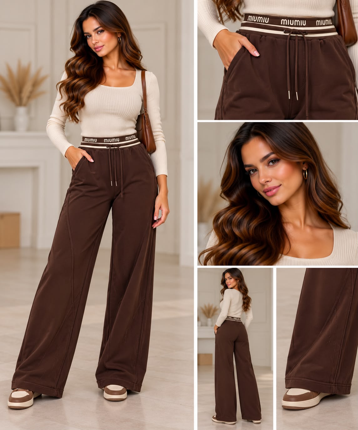 Min min broek - bruin