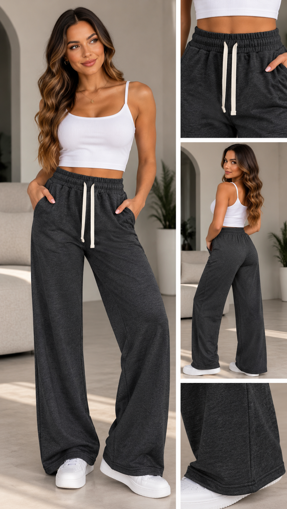 Joggingbroek- donker grijs