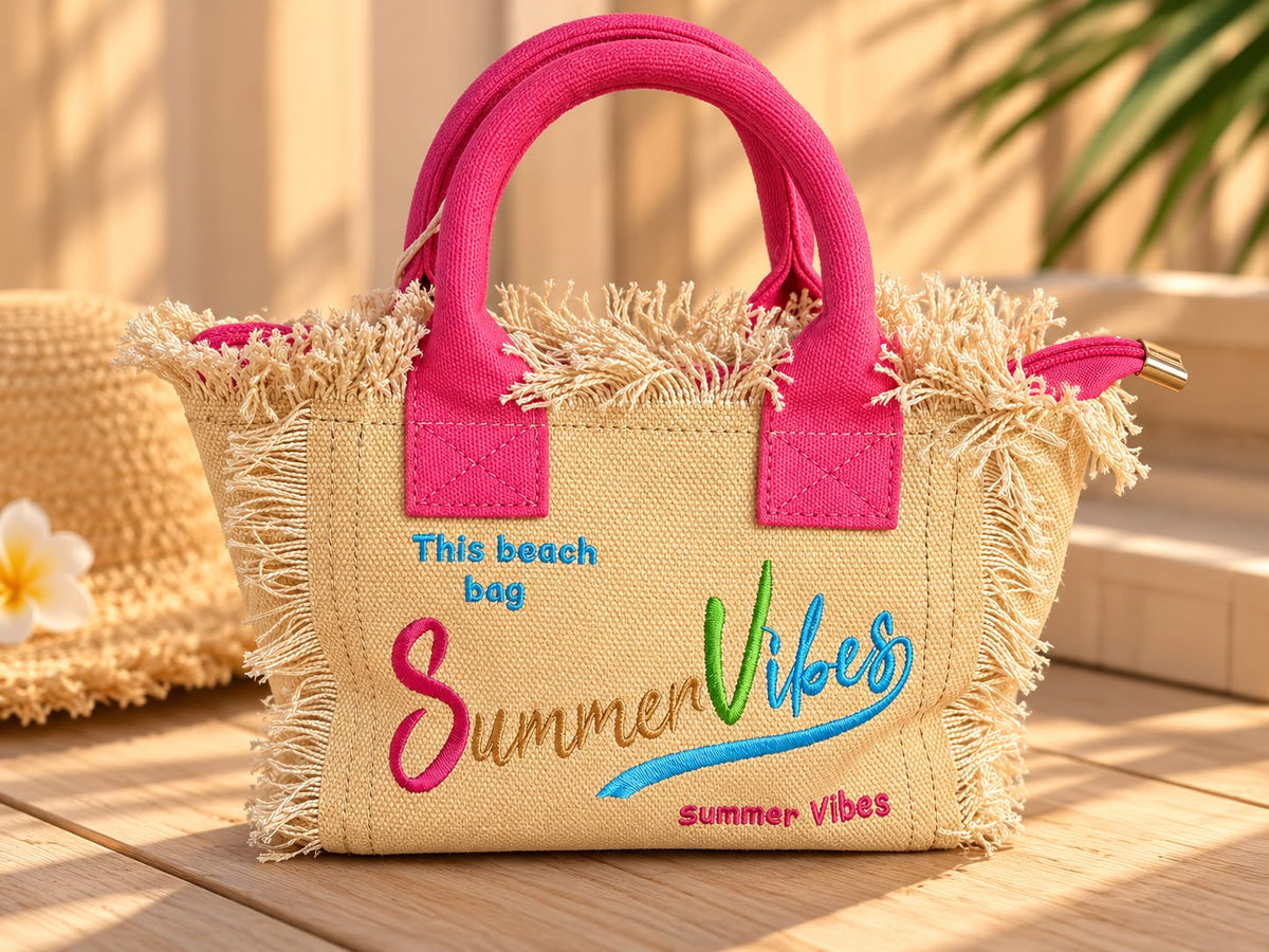 Summer tas - roze