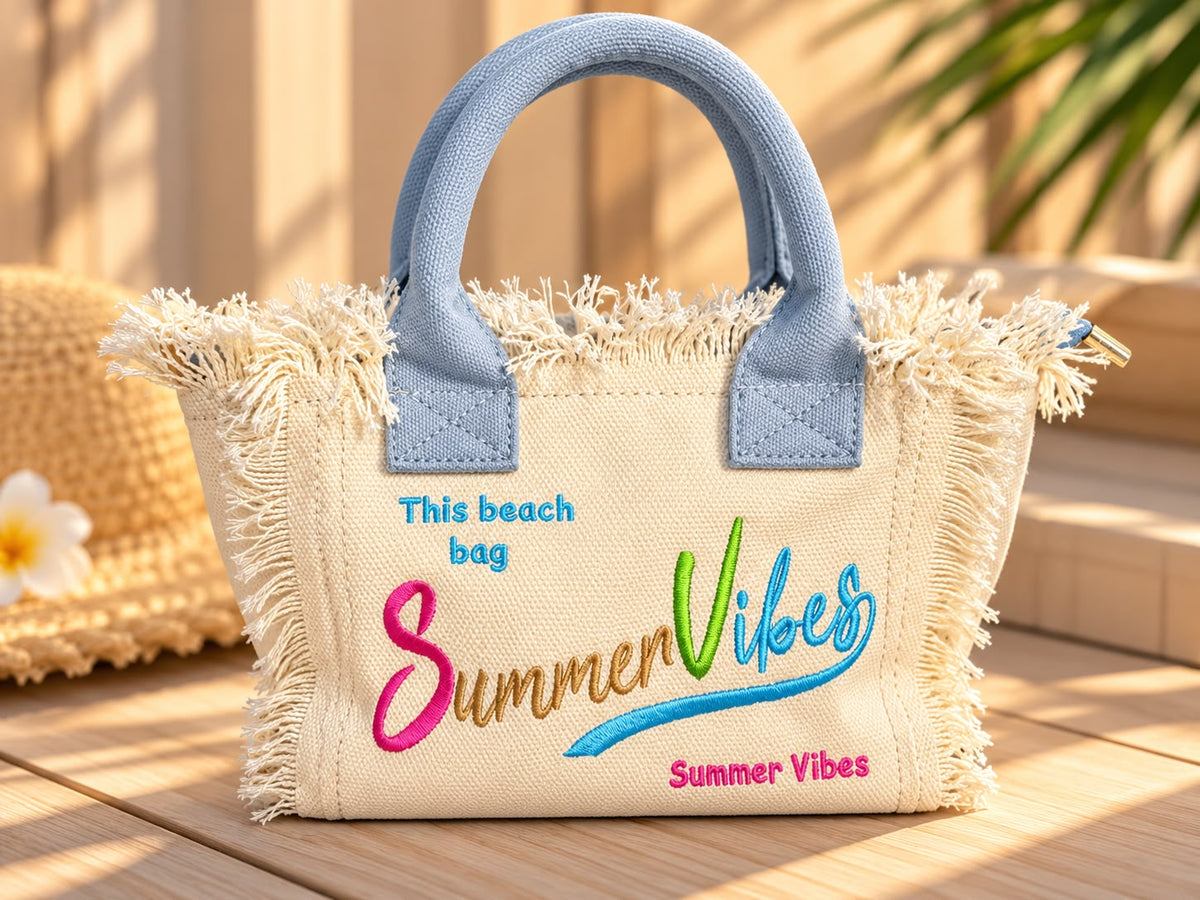 Summer tas - blauw