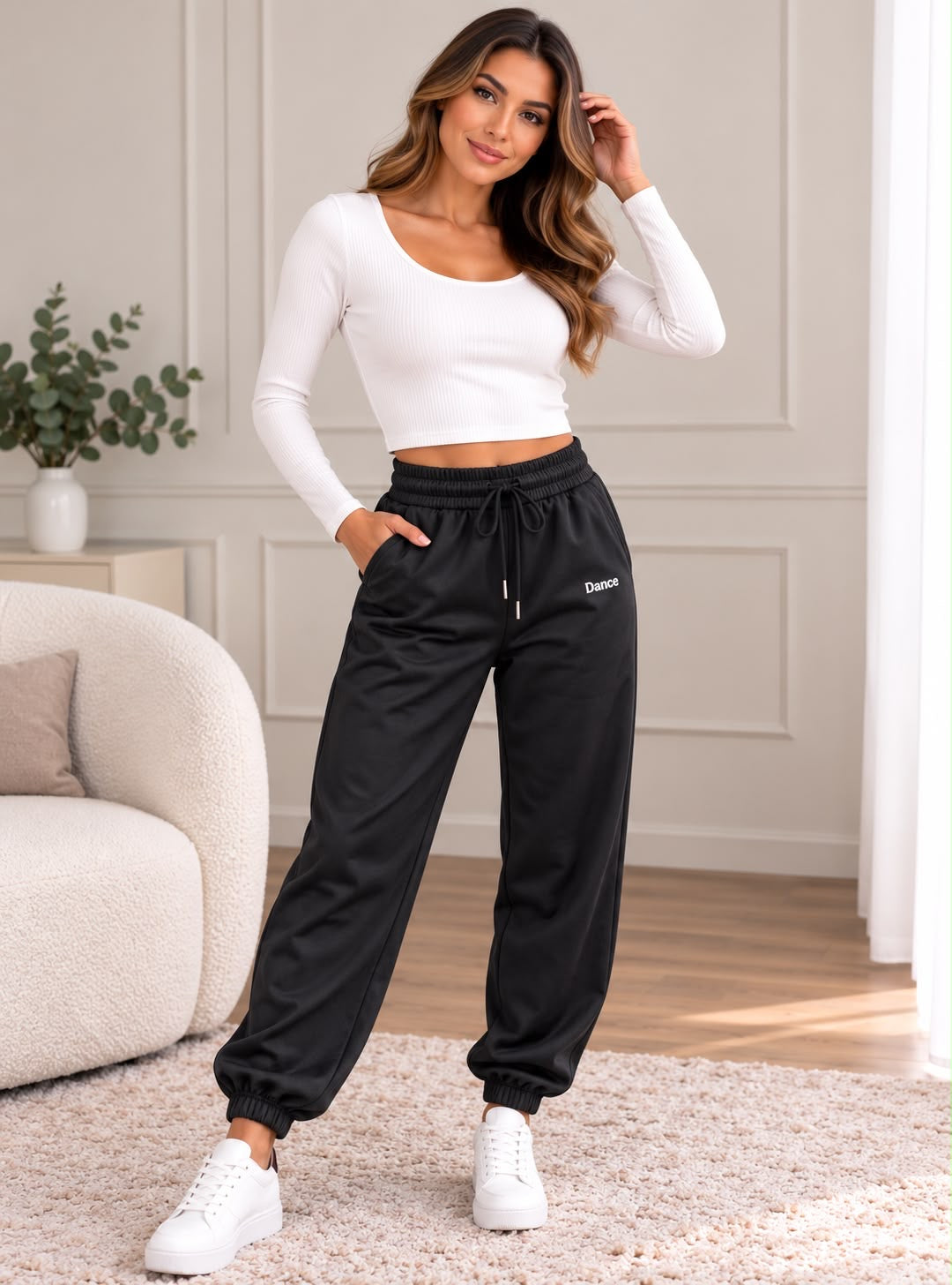 Jogging broek - zwart