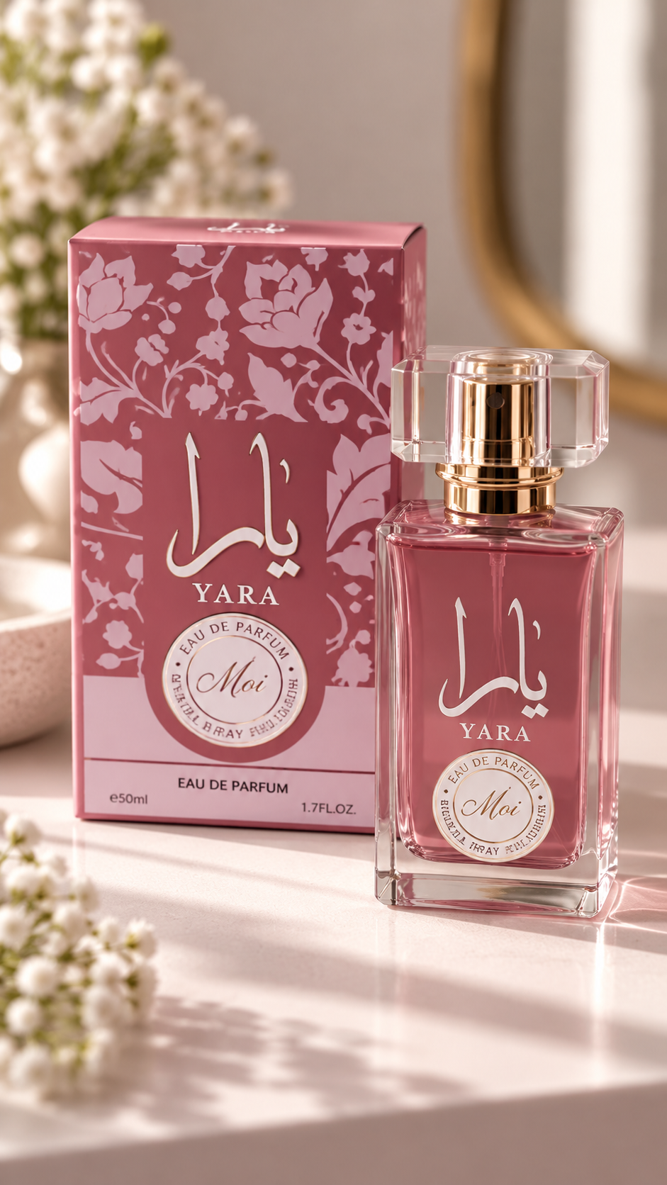 Yara parfum - donker roze