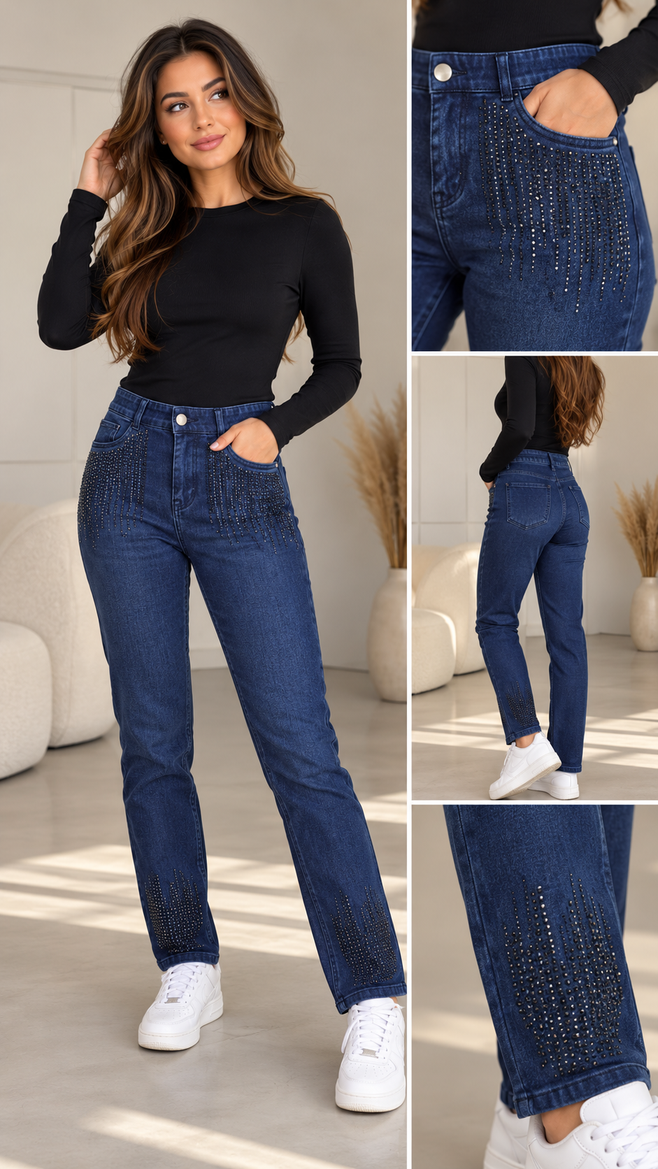 Broek - blauw