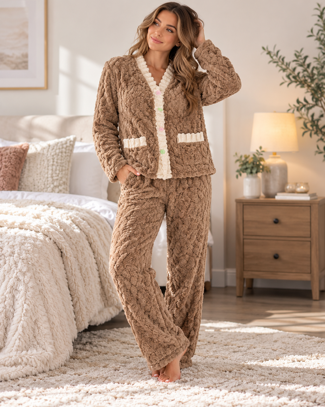 Pyjama set - bruin