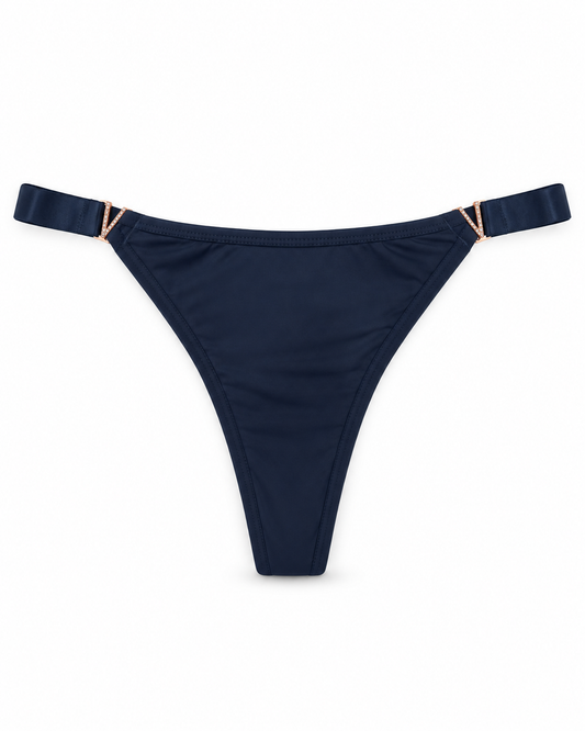 string - donker blauw