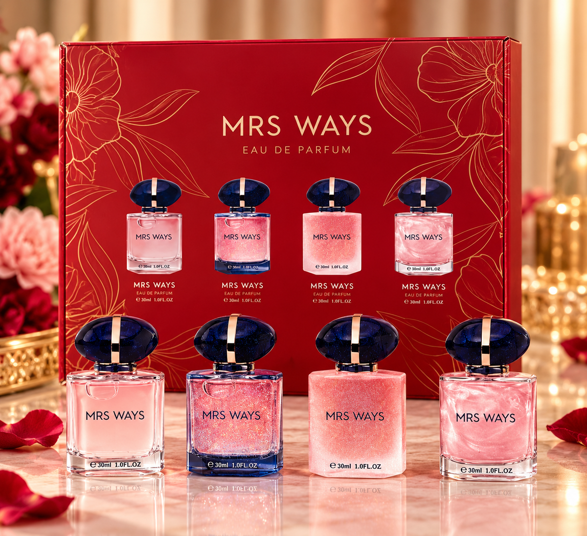 Mrs ways parfum set