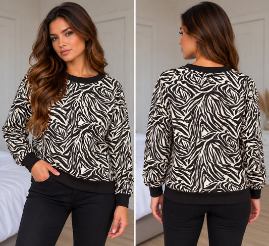 Zebra trui