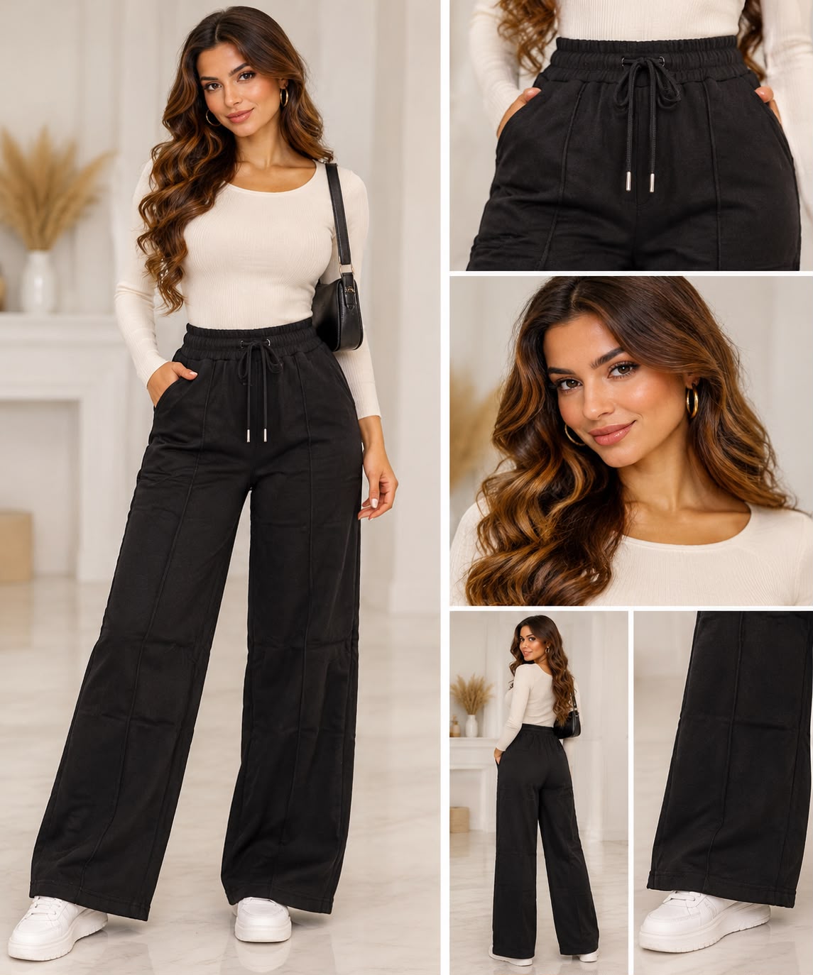 nova broek - zwart